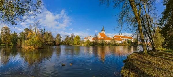 Telčský zámek v České republice — Stock fotografie