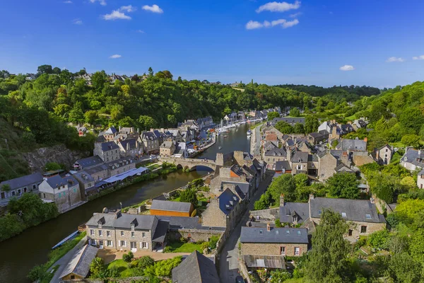 Village Dinan in Brittany - France — Stock Photo, Image