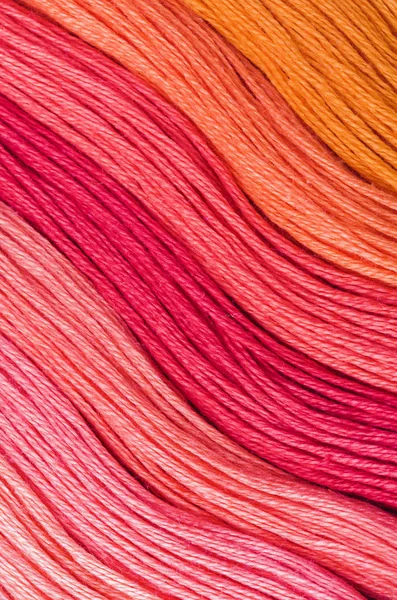 Bunte Wolle - abstrakter Modehintergrund — Stockfoto