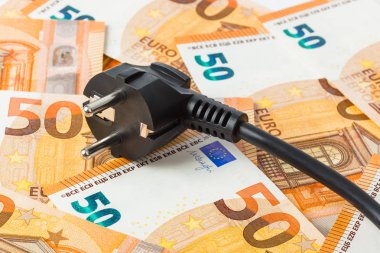 Para euro elektrik fiş
