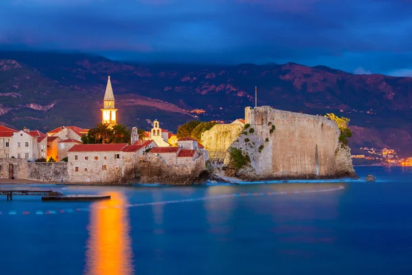 Città vecchia di Budva Montenegro — Foto Stock