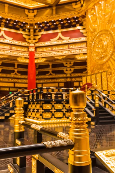 Interior de la pagoda en Luoyang City National Heritage Park - China —  Fotos de Stock