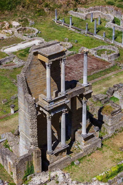 Volterra μεσαιωνική πόλη στην Τοσκάνη της Ιταλίας — Φωτογραφία Αρχείου