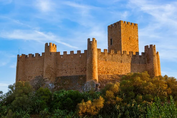 Almourol Kalesi - Portekiz — Stok fotoğraf