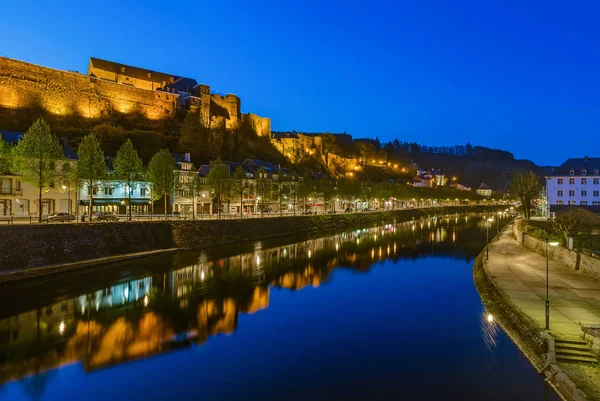 Bouillon slot i Belgien - Stock-foto