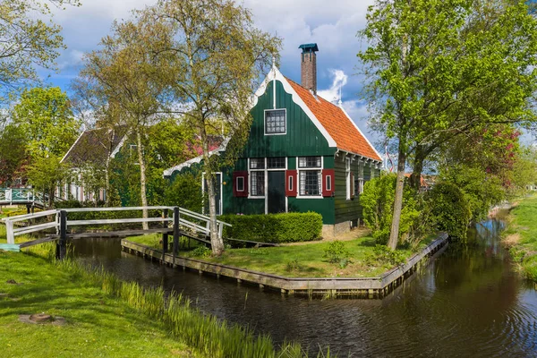 Village Zaanse Schans na Holanda — Fotografia de Stock