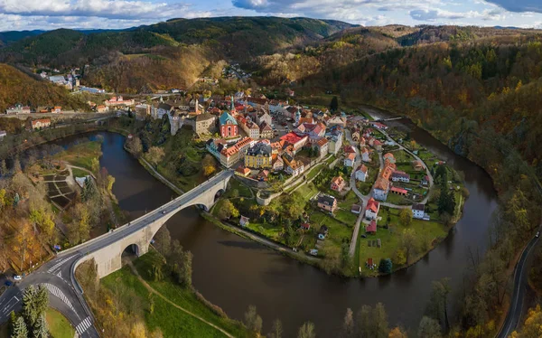 Kasteel Loket in Tsjechië — Stockfoto