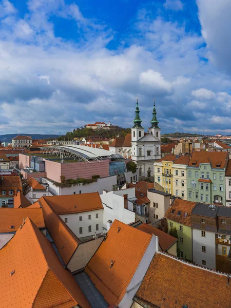 Paesaggio urbano di Brno in Repubblica Ceca — Foto Stock
