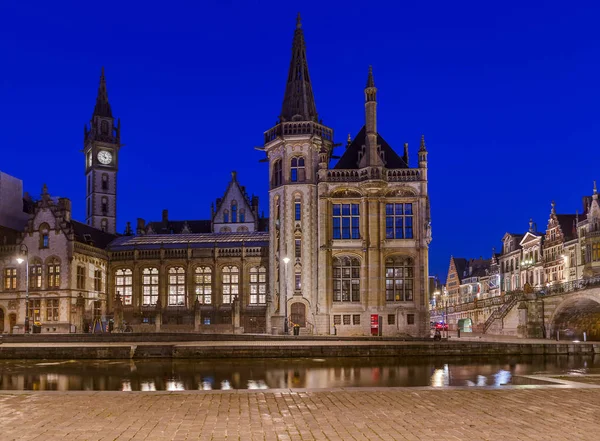 Panorama urbano di Gent - Belgio — Foto Stock