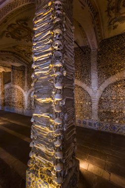 Şapel kemik - Evora Portekiz