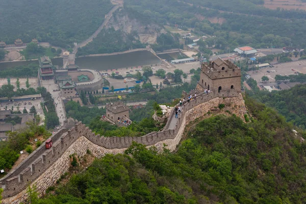 Pequim, China - 15 de maio de 2018: Grande Muralha da China em Badaling — Fotografia de Stock