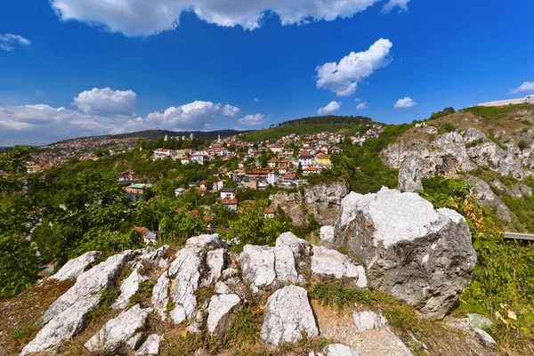 城市景观的萨拉热窝-波斯尼亚和黑塞哥维那 — 图库照片