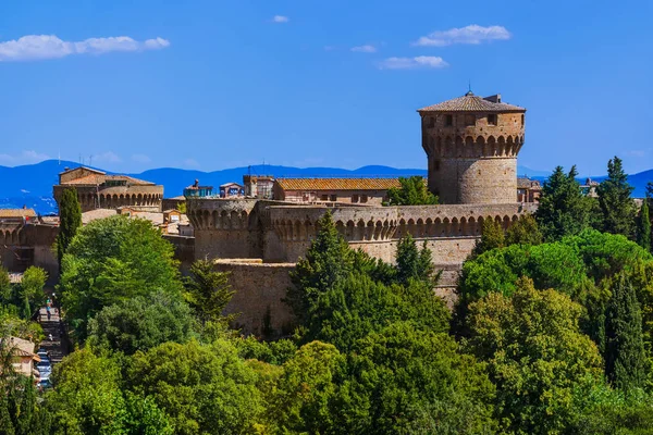 Volterra città medievale in Toscana Italia — Foto Stock