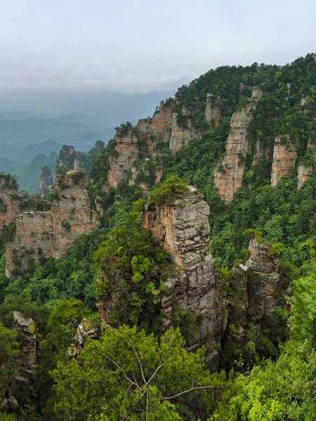 天子阿凡达山自然公园-武林园中国 — 图库照片