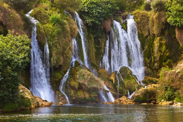 Kravice vízesés Bosznia-Hercegovinában — Stock Fotó