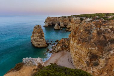 Beach Albufeira - Algarve Portekiz yakın