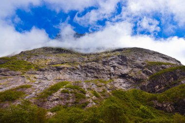 Kaya Trollstigen - Norveç yakınındaki