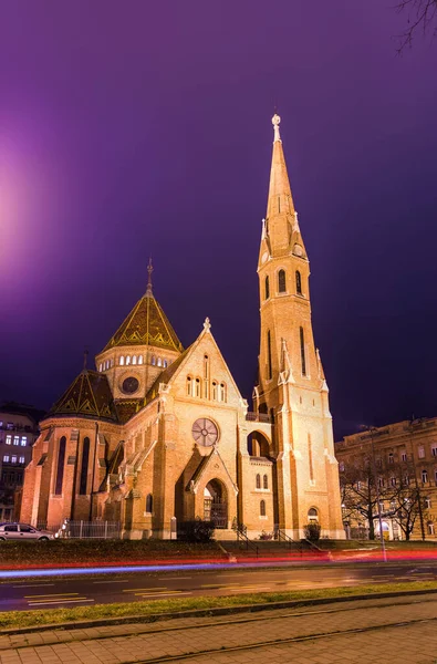 Reformierte Kirche in Budapest Ungarn — Stockfoto