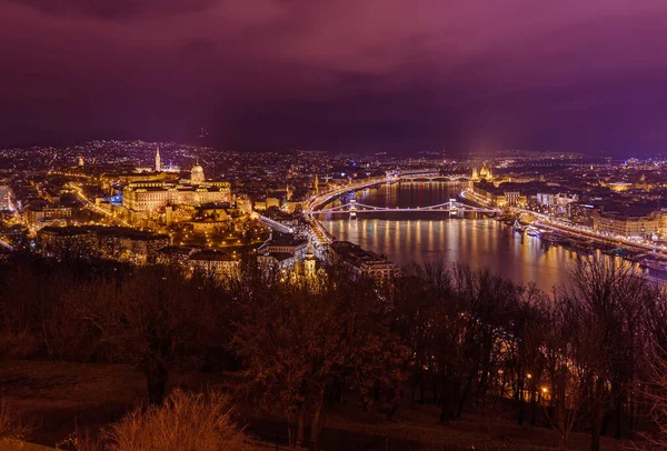 Koninklijk Paleis in Boedapest Hongarije — Stockfoto