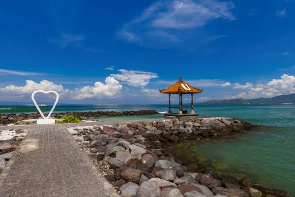 Playa de Candidasa - Isla de Bali Indonesia — Foto de Stock