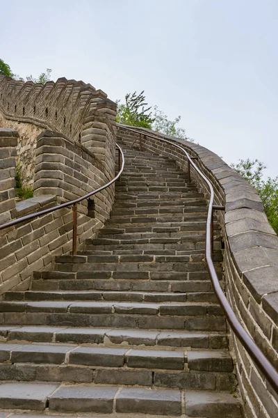 만리 장성의 Badaling-베이징에서 — 스톡 사진