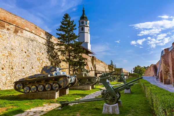 Museu Militar Kalemegdan Belgrado Sérvia Fundo Viagem — Fotografia de Stock