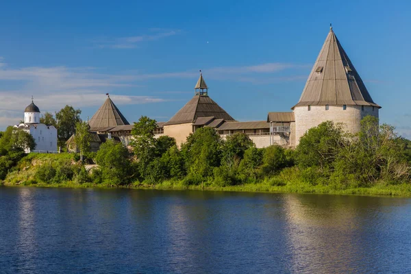 Ancienne Forteresse Historique Ladoga Dans Village Staraya Ladoga Région Leningrad — Photo