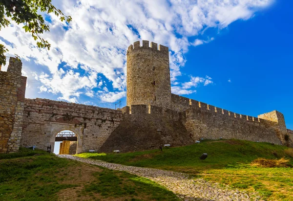 Fortaleza Kalemegdan Belgrado Serbia Fondo Viaje Arquitectura — Foto de Stock