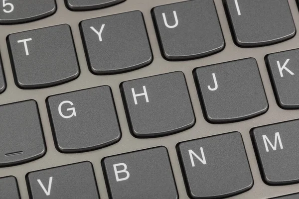 Computer Notebook Keyboard Technology Concept — Stock Photo, Image