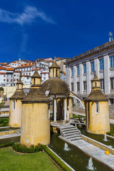 Cidade Velha Coimbra Portugal Arquitetura Fundo — Fotografia de Stock