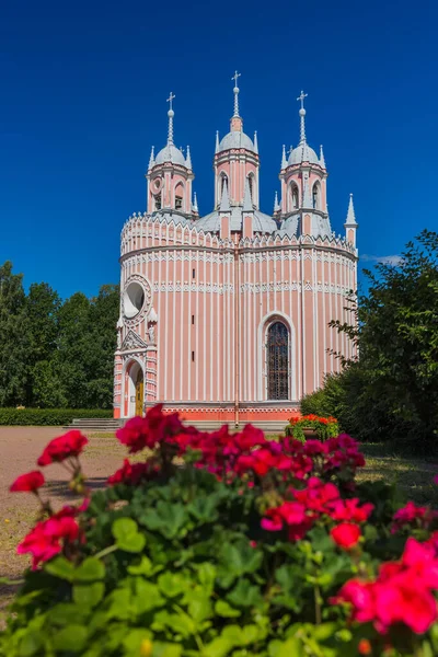 Церковь Чесме Санкт Петербург Россия — стоковое фото