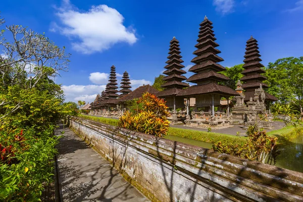 Templo Taman Ayun Bali Indonesia Viajes Arquitectura Fondo — Foto de Stock