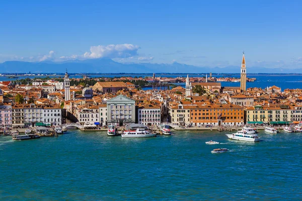 威尼斯城市景观 意大利 建筑背景 — 图库照片