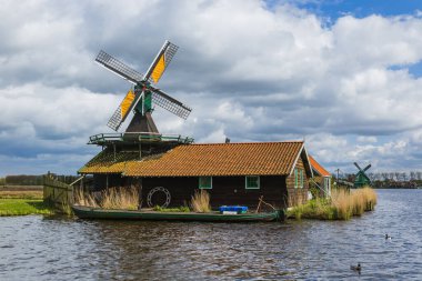 Zaanse Schans - Hollanda 'daki Yel Değirmenleri - mimari geçmişi