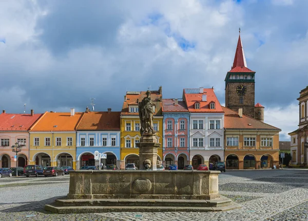 Centro Storico Della Città Jicin Repubblica Ceca Viaggi Architettura Sfondo — Foto Stock