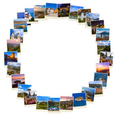 Karadağ resimlerinden oluşan çerçeve - doğa ve seyahat geçmişi (fotoğraflarım)