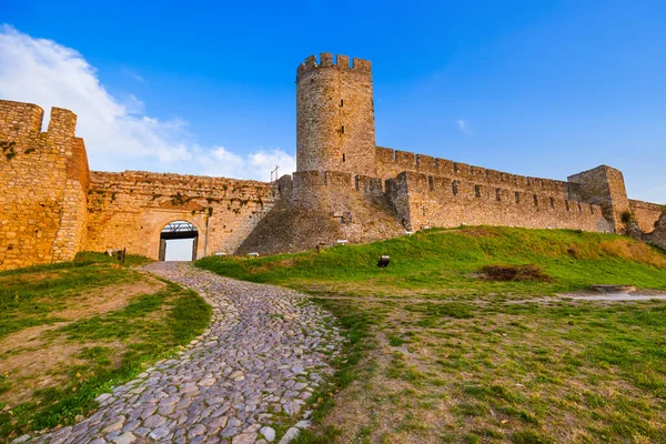 Kalemegdan Fortezza Beograd Serbia Architettura Viaggi Sfondo — Foto Stock