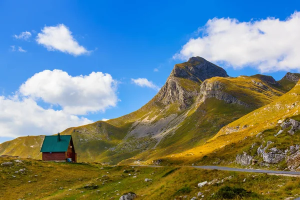 Nemzeti Hegység Park Durmitor Montenegróban Természet Utazási Háttér — Stock Fotó