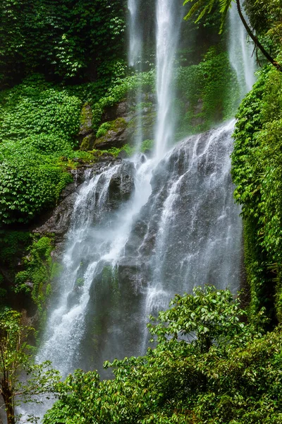 Cascada Sekumpul Isla Bali Indonesia Viajes Antecedentes Naturales — Foto de Stock