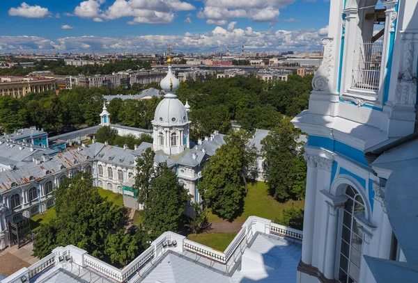 Smolny Katedrali Petersburg Rusya — Stok fotoğraf