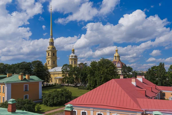 Twierdza Piotra Pawła Sankt Petersburgu Rosja — Zdjęcie stockowe