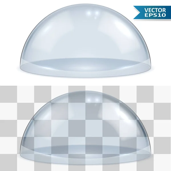 Verre Cloche Isolé Sur Fond Blanc Modèle Vectoriel Fichier Eps10 — Image vectorielle