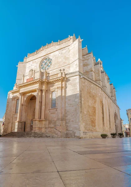 Oude Kathedraal Van Santa Maria Eiland Menorca Ciutadella Spanje Het — Stockfoto