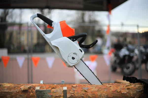 Kettingzaag Zaagmolen — Stockfoto