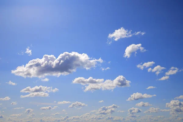 Cielo Blu Nuvole Sfondo — Foto Stock