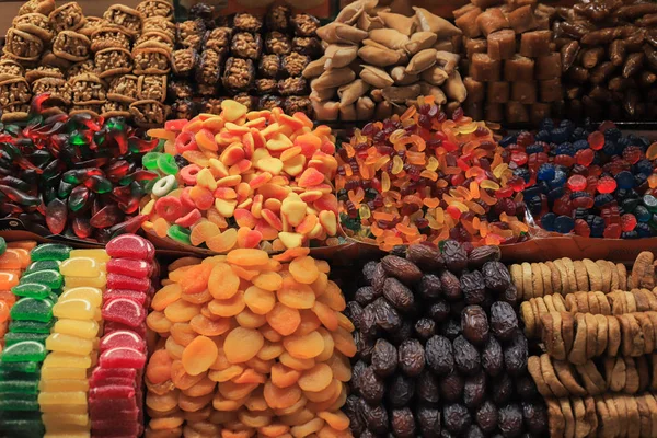Bonbons Arabes Sur Marché — Photo
