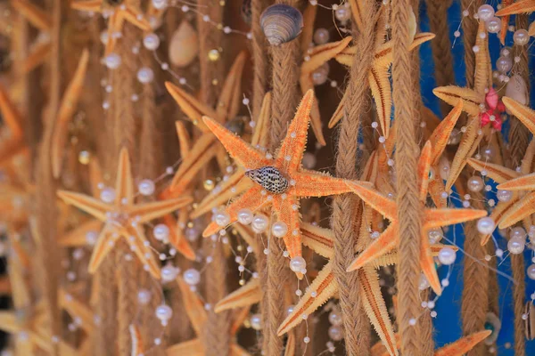 Fondo Estrellas Mar Souvenirs — Foto de Stock