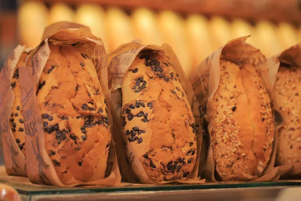 Fresh Pastries Counter — Stock Photo, Image