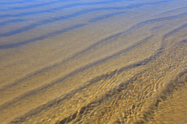 Mořský Písek Pláž Textura Pozadí — Stock fotografie