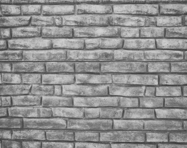 Gri arka plan beton tuğla yaptı